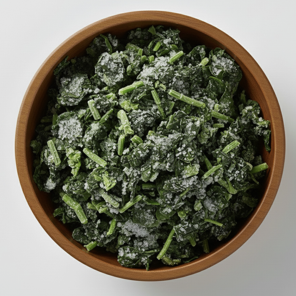 Frozen Spinach Export from Egypt