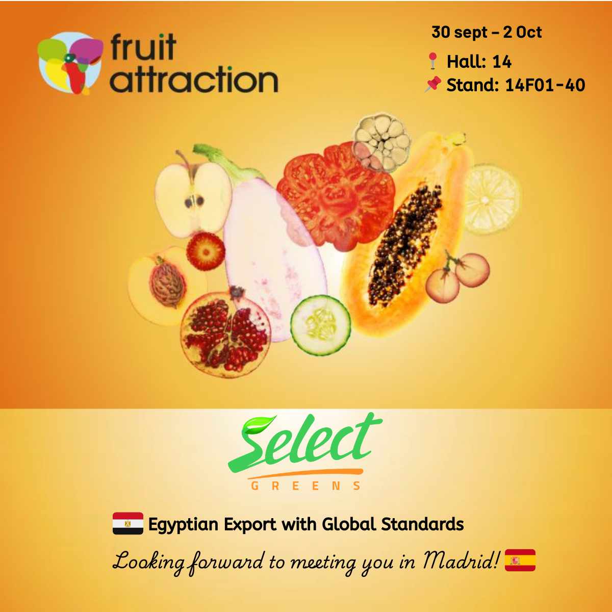 Select Greens in Fruit Attraction Madrid 2025